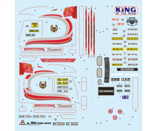 Preview: 1:24 Bausatz Scania Stremline 143H 6X2
